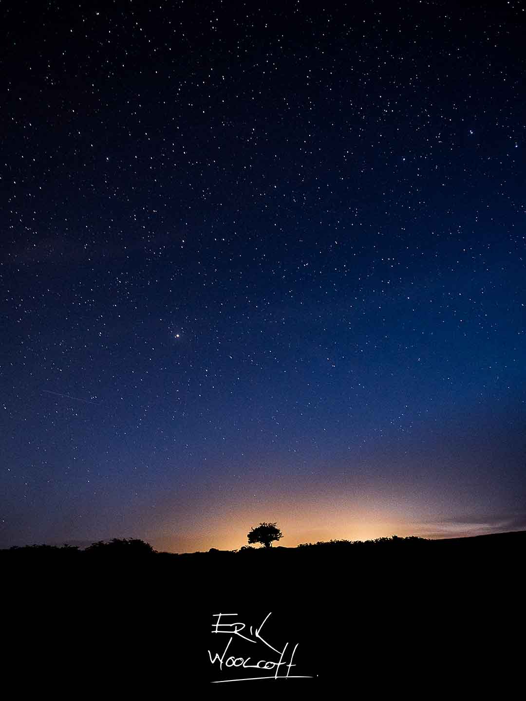 Dartmoor on a dark night