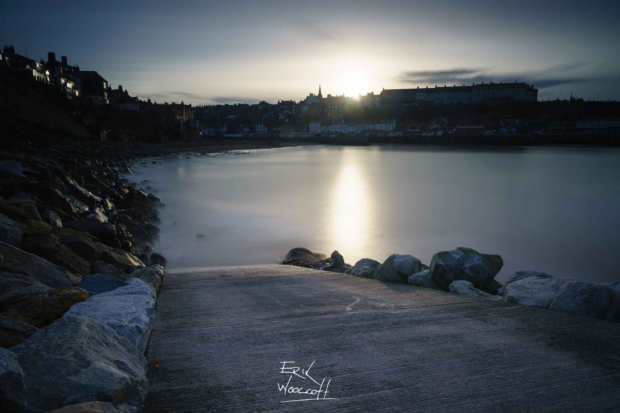 Whitby at Dusk